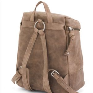 Frye leather Melissa Zip Backpack